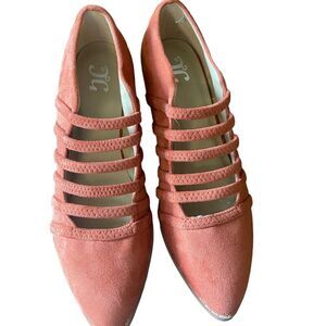 JC suede rust shoes new never worn see pics